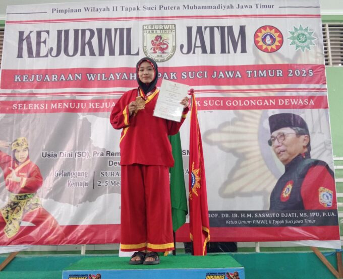 Dua Siswa Spemnas kembali Torehkan Prestasi pada Kejurwil Jatim Tapak Suci 2025