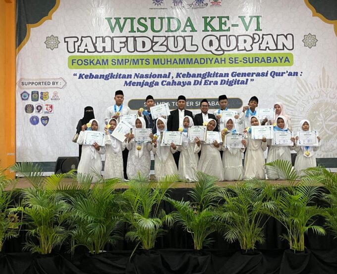 SMP Muhammadiyah 16 Surabaya Teguhkan Komitmen Cetak Generasi Penghafal Al-Qur’an