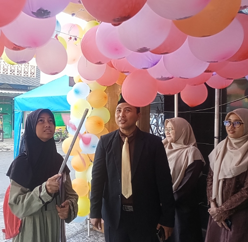 Sambutan Meriah! Spemnas Sambut Siswa Baru dengan Letusan Balon dan Mars Spemnas